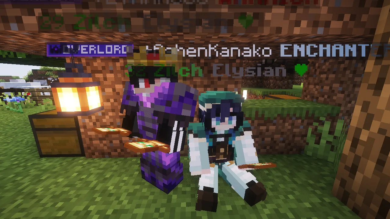 w/ @.ZYKARUSS the Warrior and @.AshenKanako the Enchanter