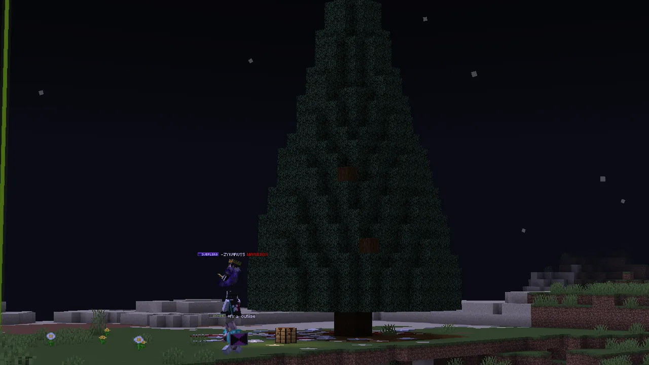 Giant Christmas Tree being built by @.ZYKARUSS