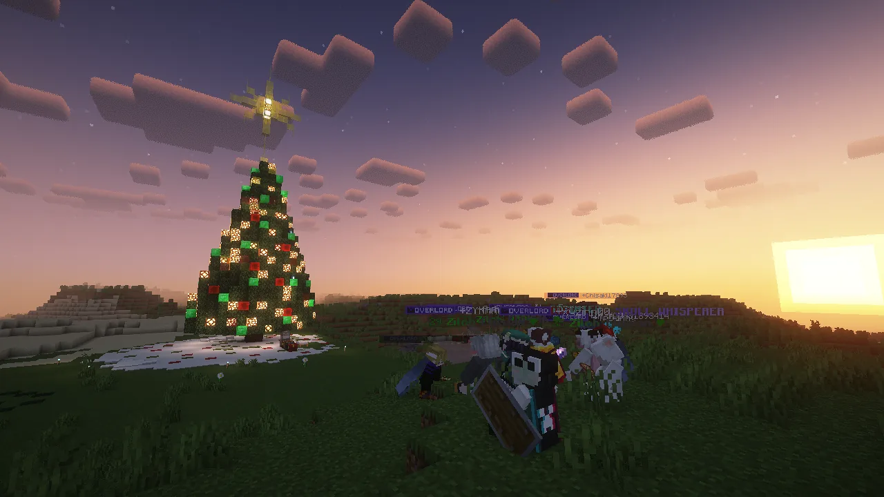J's Hideout SMP - Christmas Eve Screenshots | 2024 @.ZYKARUSS ; @.AshenKanako ; 2ezezryy ; @.xyzinn00 ; itsmeynna ; @.iTsMeJaS5817 ; @Keiji ; Deleted User ; Deleted User ; @.Ara_cutiiee