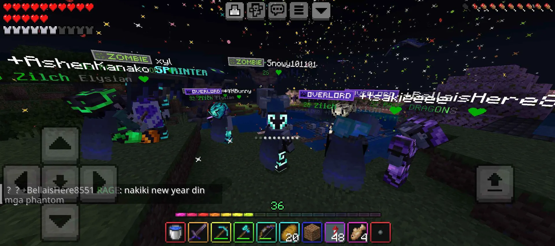 happy new year everyone!!! thanks for other teams and players for joining in our server's end year party, goodluck and have a blessed new year to everyone ^^ #gg2025
-lee/imyours
zxii