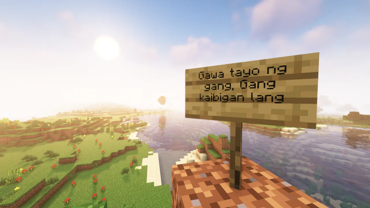 "Gawa tayo ng gang. Gang kaibigan lang."  Sino naglapag neto... Sana masarap yung ulam ng lahat.