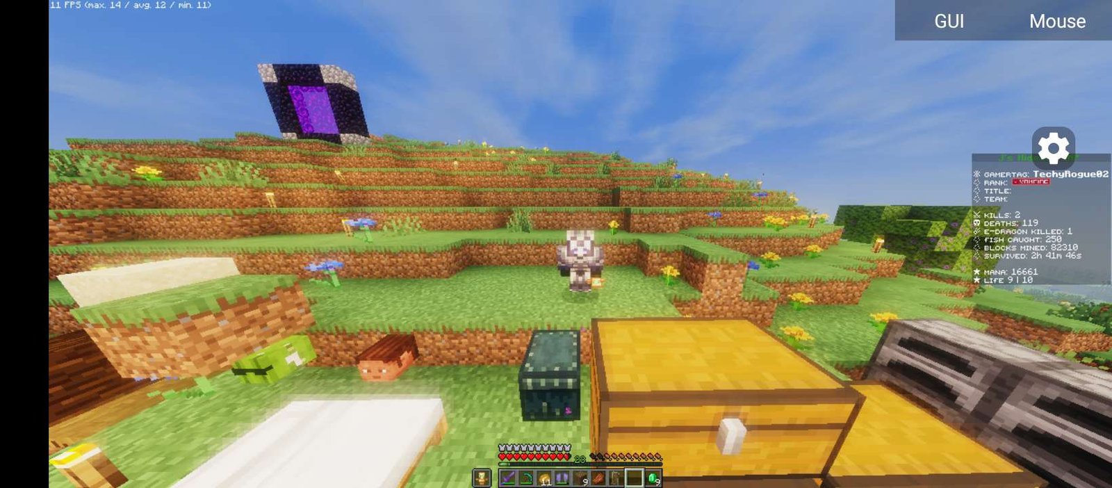 Me with my first time using shaders