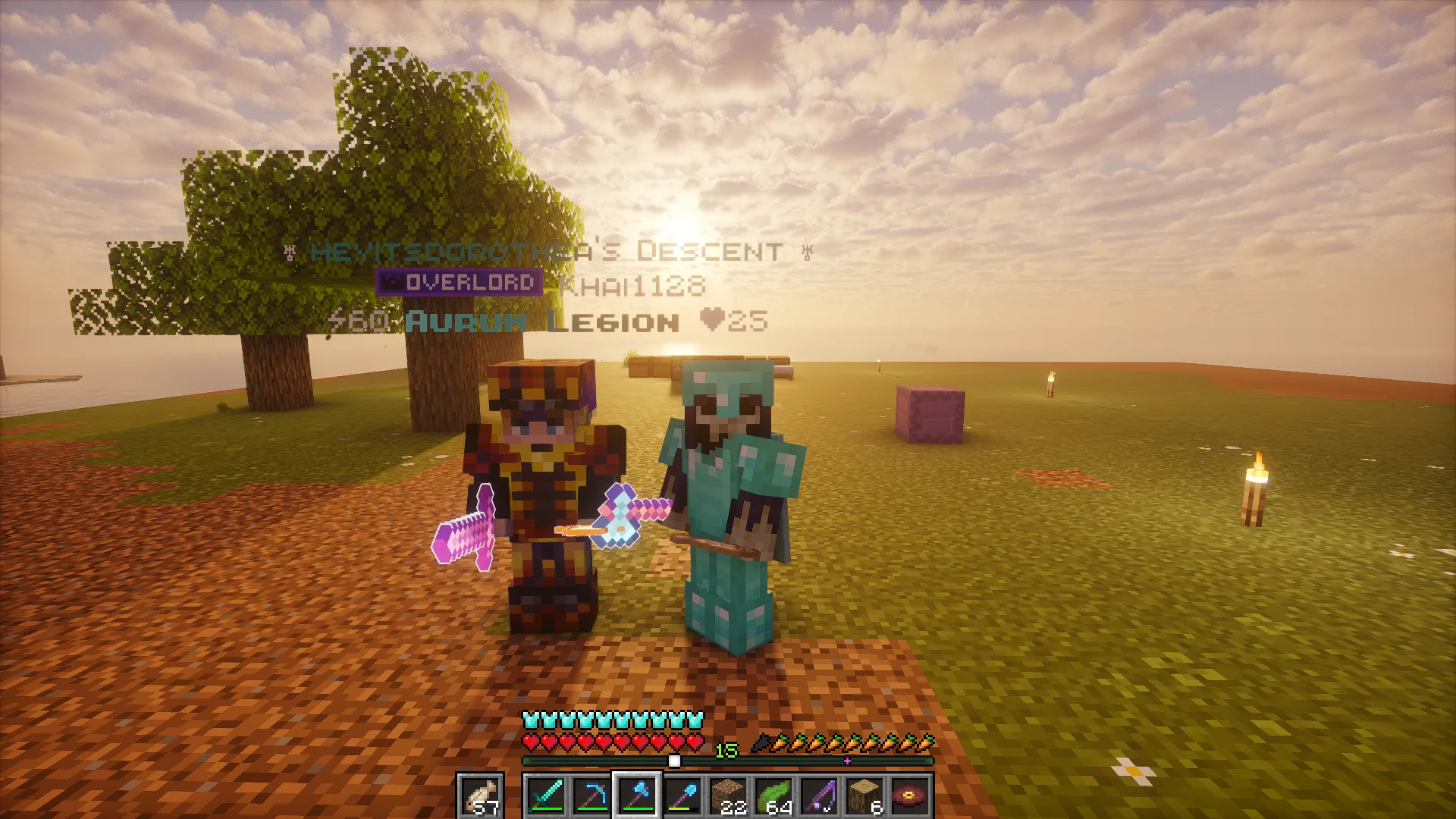 Sunset with @ItsKhaii_