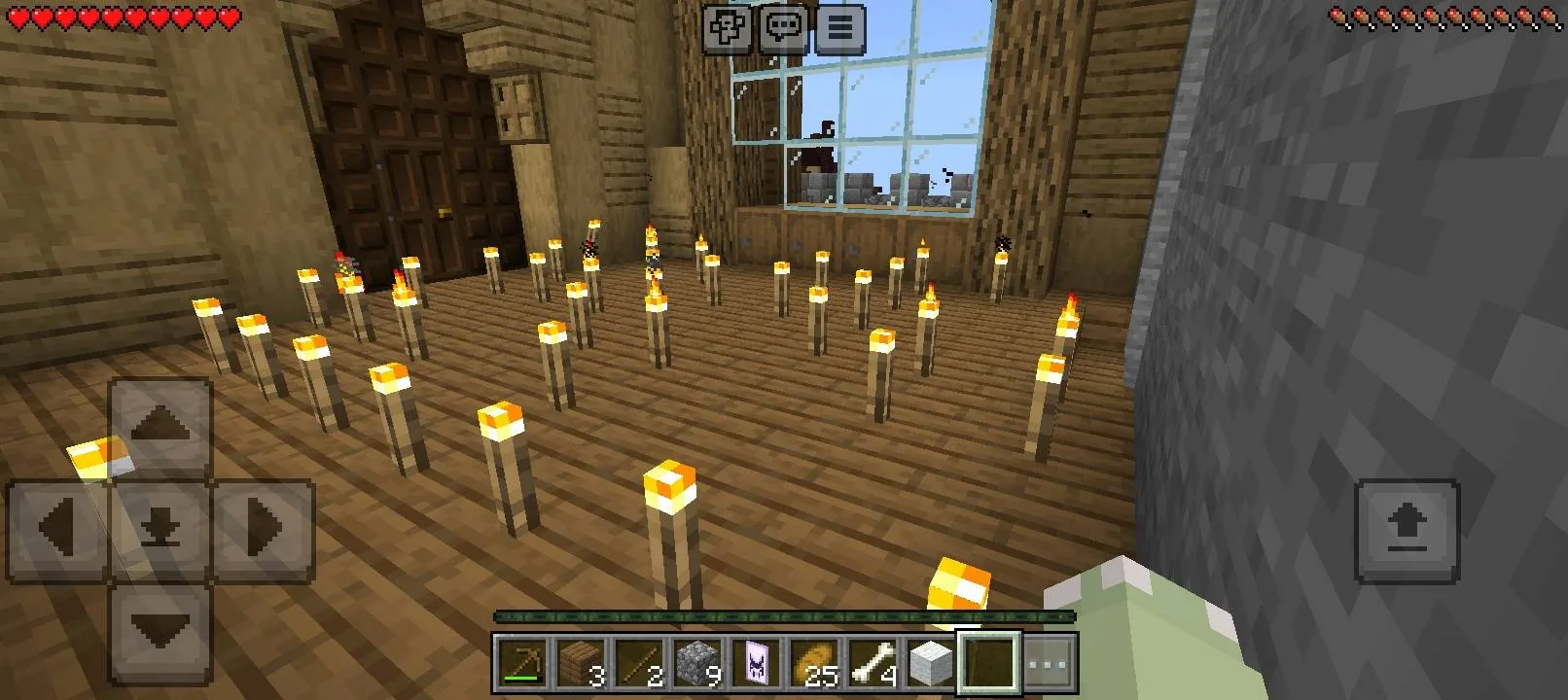 "pano makaka design walang torch sa loob mag nag spawn na creeper lagyan mo maraming torch " maraming salamat perds @Uuwishi__ #naolliwanag