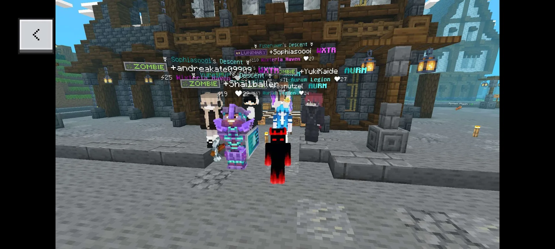 With the tambayers