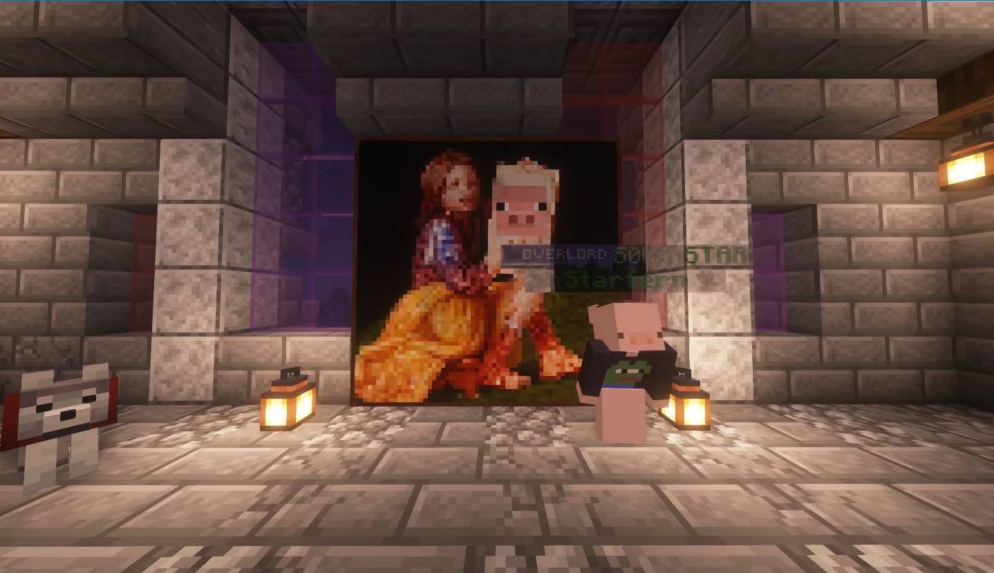 Me and the pig