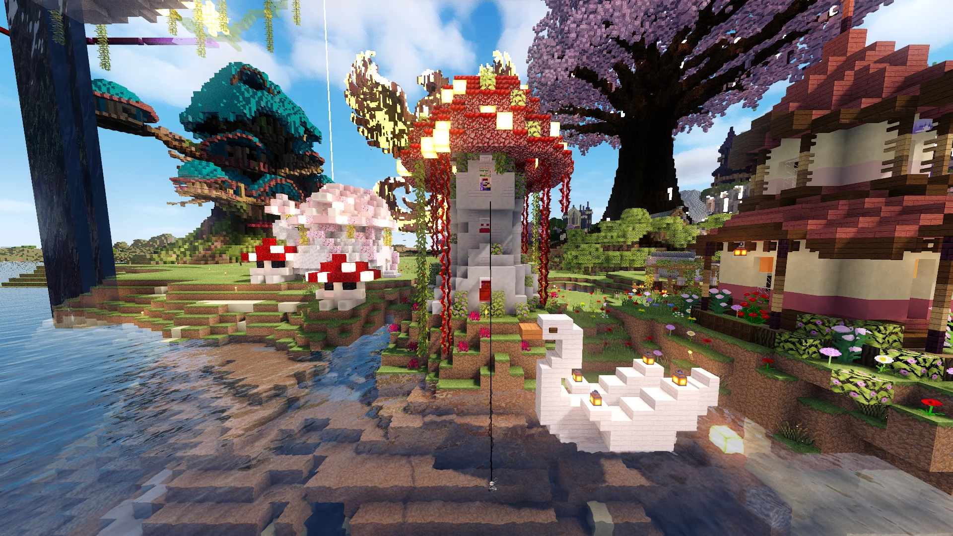 fishing area💚 (with copper golems npo boss j 👉 👈 )