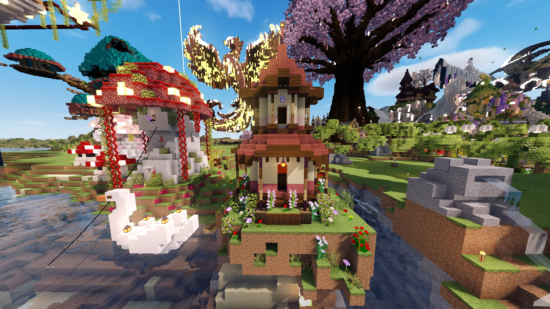 fishing area💚 (with copper golems npo boss j 👉 👈 )