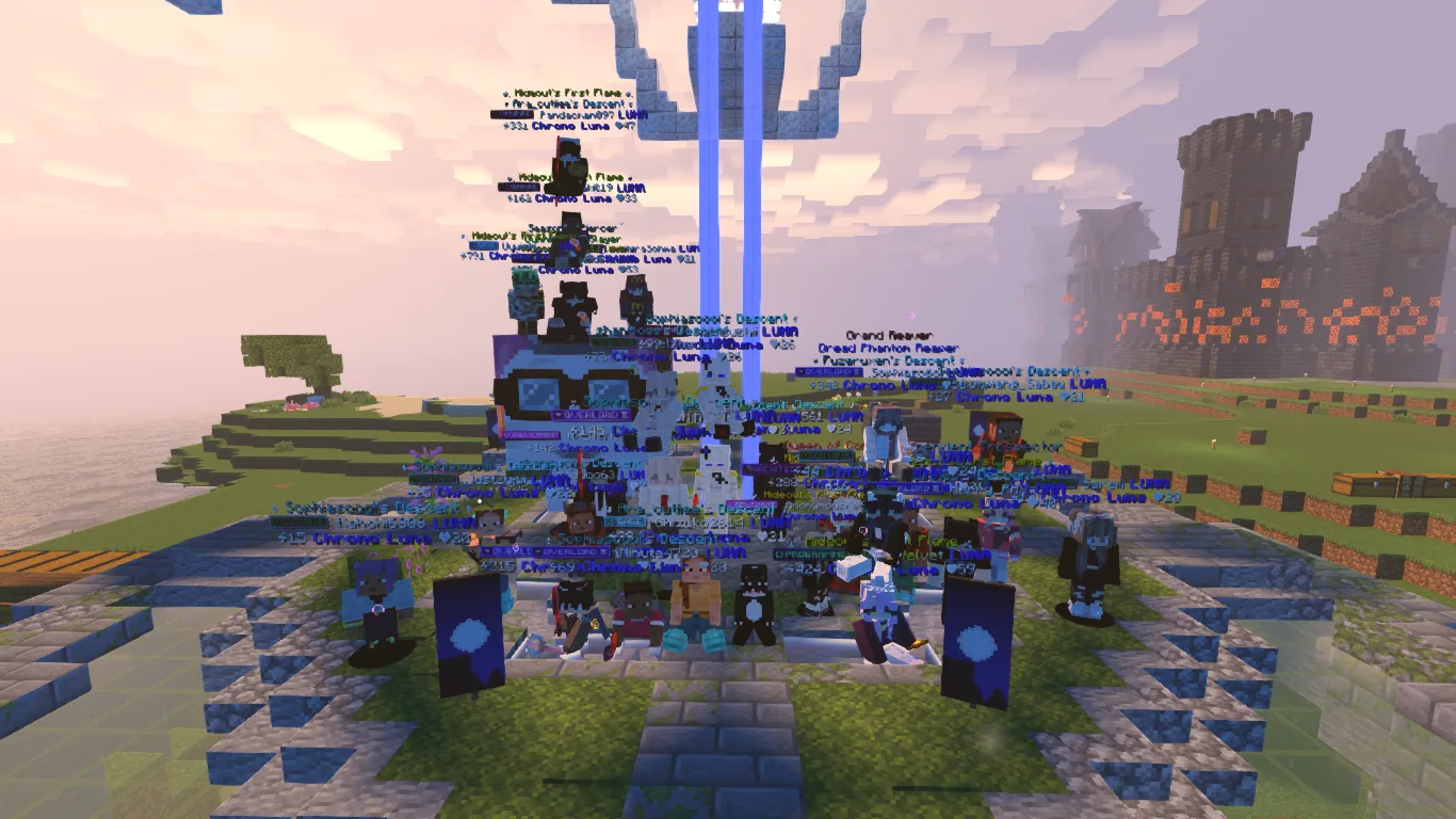 Team Chrono LUNA Pictorial:
Chrono LUNA,
Thank you for staying and standing with the team. we’re still here - still moving, still growing. -# Ket binubully nyo si leader love ko pa din kayo may favoritism nga lang si leader 😛 Proud of you all. Let’s keep rising. 🌙⏳ -# Players who can respect the server rules can apply to join please dm ZenNero (znerortsac)