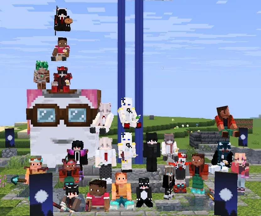 Team Chrono LUNA Pictorial:
Chrono LUNA,
Thank you for staying and standing with the team. we’re still here - still moving, still growing. -# Ket binubully nyo si leader love ko pa din kayo may favoritism nga lang si leader 😛 Proud of you all. Let’s keep rising. 🌙⏳ -# Players who can respect the server rules can apply to join please dm ZenNero (znerortsac)