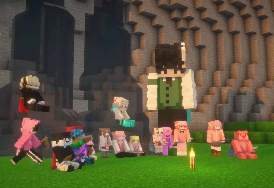 team luna pink skins