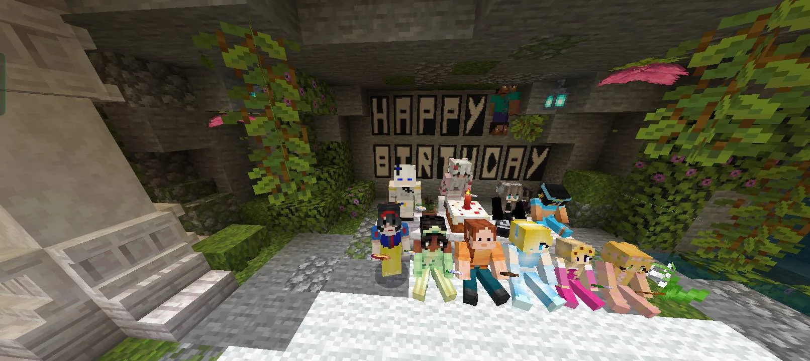 Happy Birthday ATE BELLA 🎉 sorry have to leave early, I'm still grounded and have to beg for an excuse to attend your birthday hehe, I can't finished my mansion yet sorry guys but don't worry, it ain't ghost project