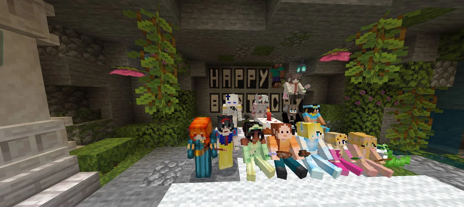 Happy Birthday ATE BELLA 🎉 sorry have to leave early, I'm still grounded and have to beg for an excuse to attend your birthday hehe, I can't finished my mansion yet sorry guys but don't worry, it ain't ghost project