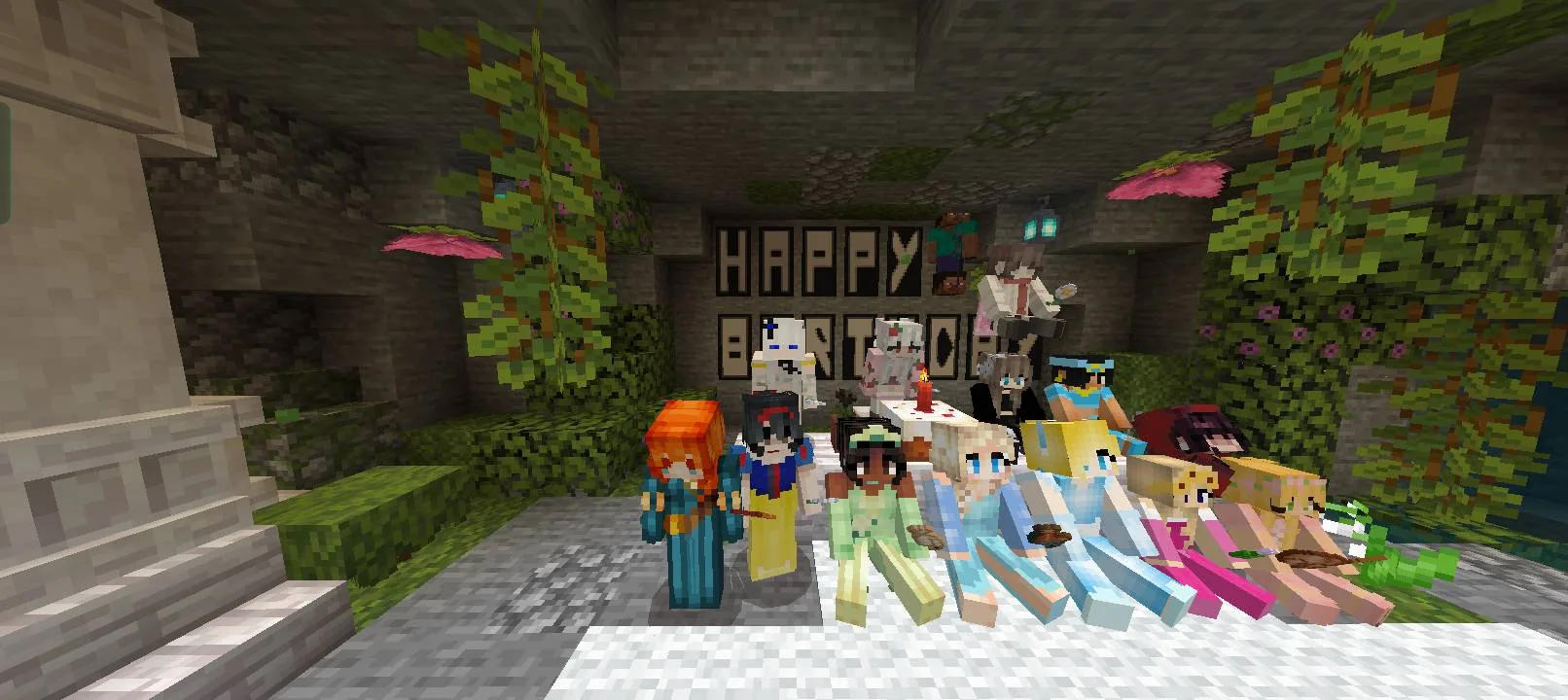 Happy Birthday ATE BELLA 🎉 sorry have to leave early, I'm still grounded and have to beg for an excuse to attend your birthday hehe, I can't finished my mansion yet sorry guys but don't worry, it ain't ghost project