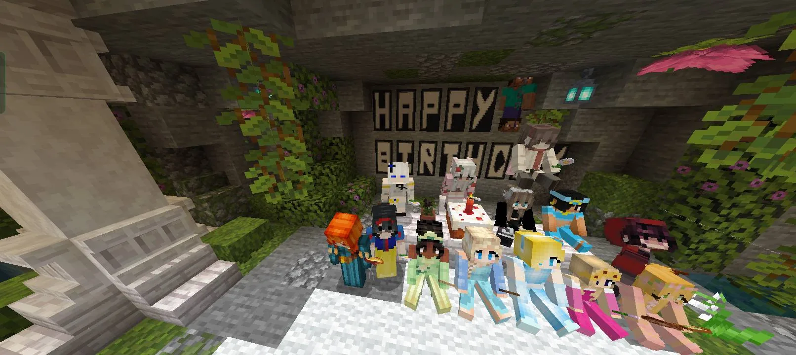 Happy Birthday ATE BELLA 🎉 sorry have to leave early, I'm still grounded and have to beg for an excuse to attend your birthday hehe, I can't finished my mansion yet sorry guys but don't worry, it ain't ghost project