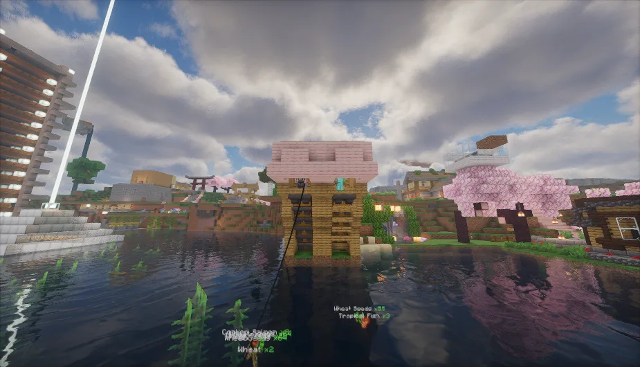 AFK fishing with a friend @.Spokeishere2806