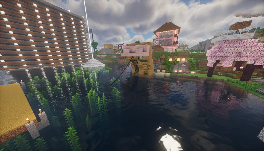 AFK fishing with a friend @.Spokeishere2806