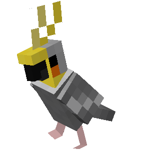 minecraft-parrot-gray