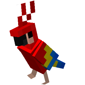 minecraft-parrot-red